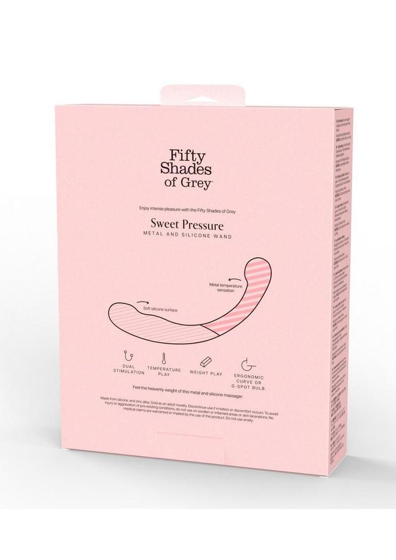 50 Shades of Grey Metal and Silicone Weighted Wand. Nonvibrating