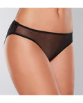 Adore Sheer Teaz Open Panty Black O/S