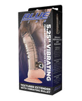 Blue Line C & B 5.25" Vibrating Penis Enhancing Sleeve Extension - Smoke