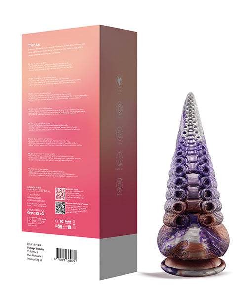 Tyrian Tentacle Realistic Dildo | Shape Suction Cup Dildo | Multicolor 10-Inch Girth Big Dildo