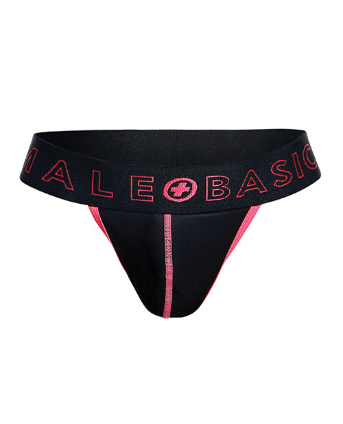 Male Basics Neon Thong  Coral SM