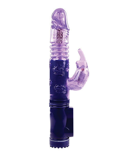 Selopa Rabbit Vibrator | Bunny Thrusting Vibrator | Purple G Spot Vibrator | 12-Function Clit Vibrator | Best Vibrator for Women