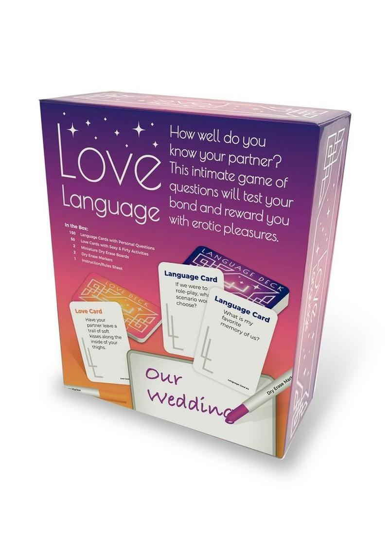 Love Language Couples Card Game